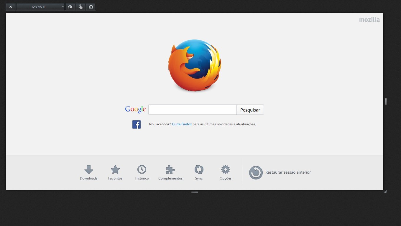 Firefox Responsive Design
